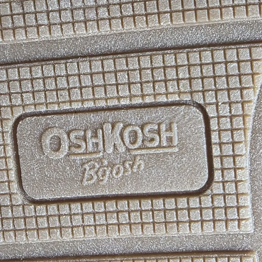 OshKosh B'gosh Kids Size 3 Brown Haskell-OY Ankle Boots Faux Fur Lace Up Winter